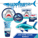 Shark Birthday Party 78 Piece Bundle