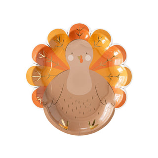Kid's Turkey Plate | Oh So Fancy Party