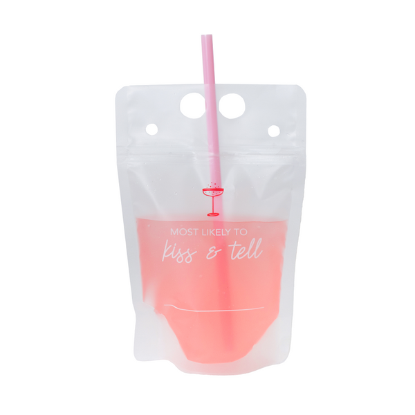 Camp Bachelorette Drink Pouch Set