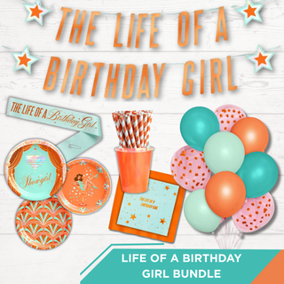 Life of a Birthday Girl 106 Piece Party Bundle