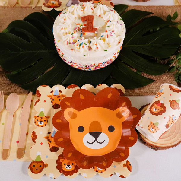 Safari Animal Party Plates