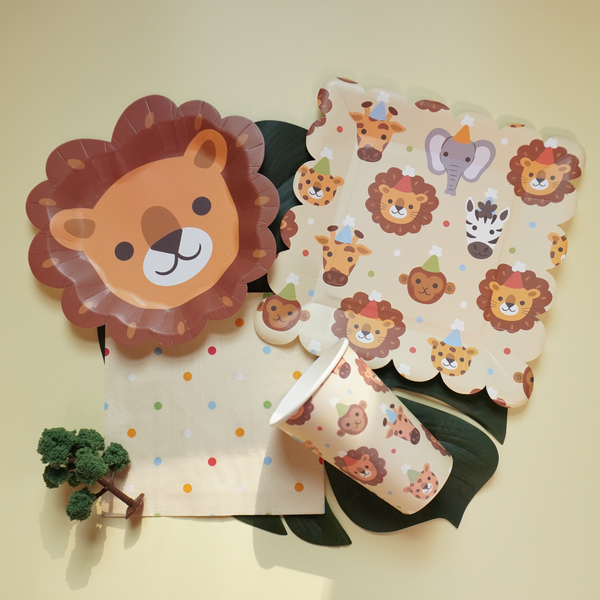 Lion Party Plates | Oh So Fancy Party