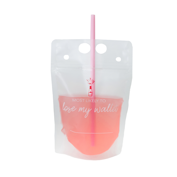 Camp Bachelorette Drink Pouch Set