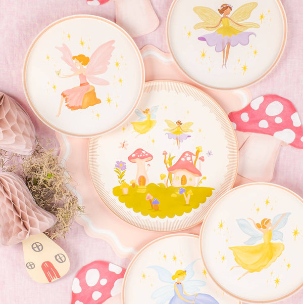 Magical Fairy Party Plates and Napkins | Oh So Fancy Party