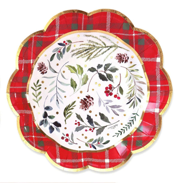 Merry & Bright Christmas 62 Piece Tableware Set