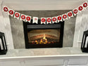 Merry Christmas Holly Felt Banner | Oh So Fancy Party