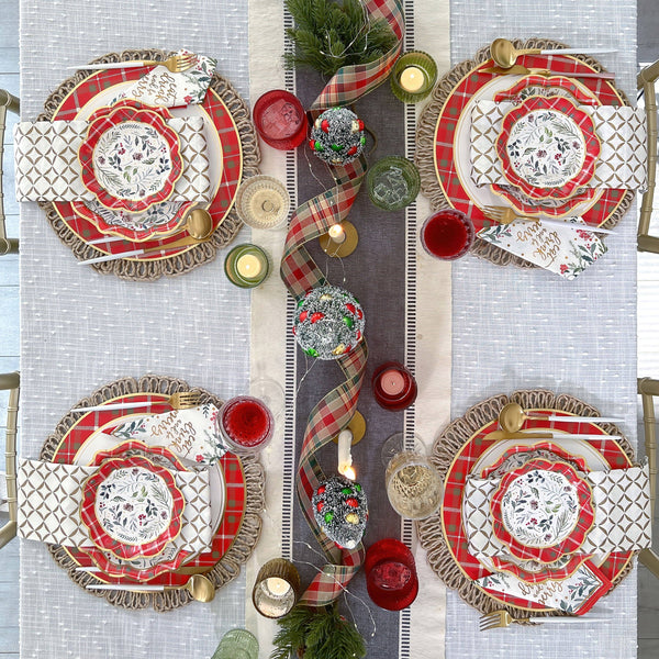 Merry and Bright Table- Oh So Fancy