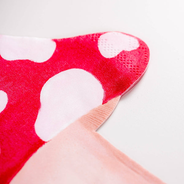 Mushroom Napkins | Oh So Fancy Party