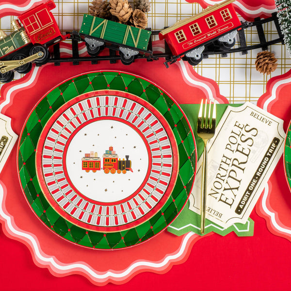 North Pole Express Napkin | Oh So Fancy Party