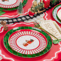 North Pole Express Round Plates| Oh So Fancy Party