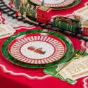 North Pole Express Round Plates| Oh So Fancy Party