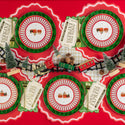 North Pole Express Round Plates| Oh So Fancy Party
