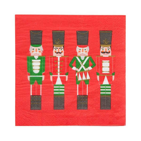 Nutcracker Christmas Napkins | Oh So Fancy Party
