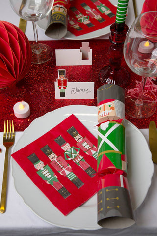 Nutcracker Christmas Napkins | Oh So Fancy Party