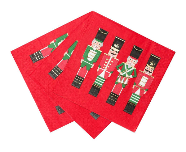 Nutcracker Christmas Napkins | Oh So Fancy Party