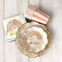 Boho Rainbow Baby Shower Napkins