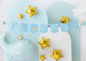 Gold Star Foil Balloons - Set of 5