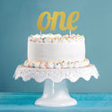 One Cake Topper