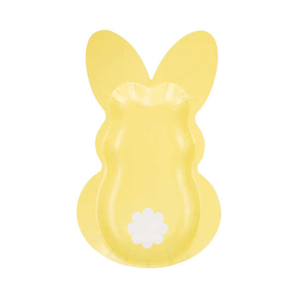 Pastel_Bunny_Paper_Plate Yellow