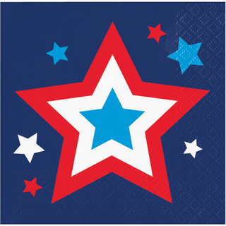 Peace and Patriotism Beverage Napkins product image