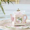 Pink Tea Time Tea Pot Favor Box | Oh SO Fancy Party