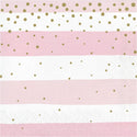 Pink and Gold Celebrations Napkins