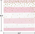 Pink and Gold Celebrations Napkins