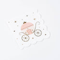 Princess Carriage Napkins | Oh So Fancy Party