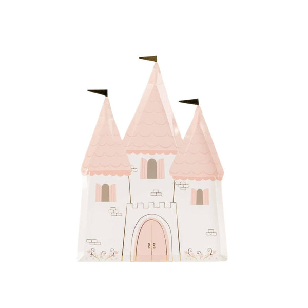 Princess Castle Birthday Party Plates | Oh So Fancy Party