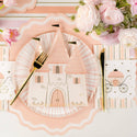 Princess Castle Birthday Party Plates | Oh So Fancy Party