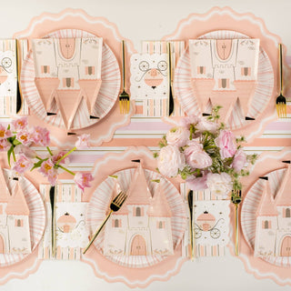 Princess Castle Birthday Party Plates | Oh So Fancy Party