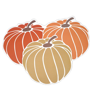 Harvest Pumpkins Paper Placemats | 3 Colors!