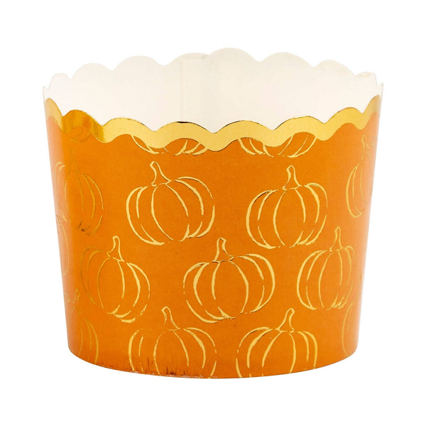 Pumpkin Swirl Baking Cups - Oh So Fancy Party