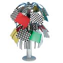 Checkered Flag Racing Party Centerpiece