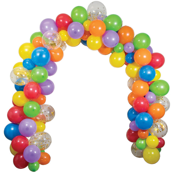Rainbow Balloon Arch