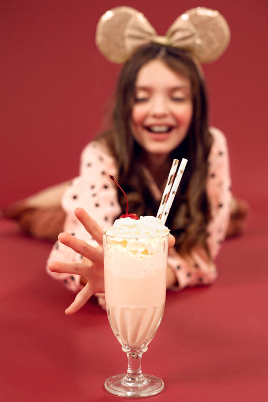 Paper Straws, Light Rose Gold