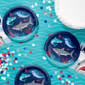 Shark Birthday Party Dessert Plates