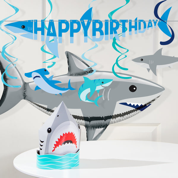 Shark Jawsome Birthday Party Cups
