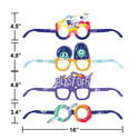 Space Birthday Party Glasses