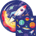 Blast Off Space Party Plates