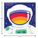 Space Birthday Party Astronaut Napkins