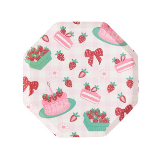 Strawberry Birthday Plate | Oh So Fancy Party
