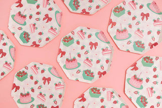 Strawberry Birthday Plate | Oh So Fancy Party