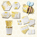 Complete Sweet As Can Bee Baby Shower Bundle - 16 Guests