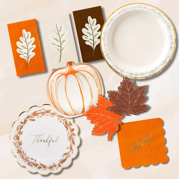 Thanksgiving Thankful Tableware Bundle