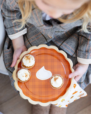 Thanksgiving Pie Dessert Paper Plate | Oh So Fancy