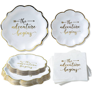 The Adventure Begins Tableware Set | Oh So Fancy Party
