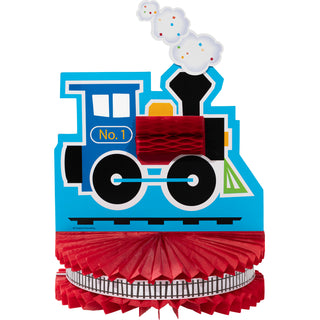 All Aboard Train Party Centerpiece