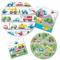 Transportation Time Lunch Napkins | 16 Count Transportation Party Napkins