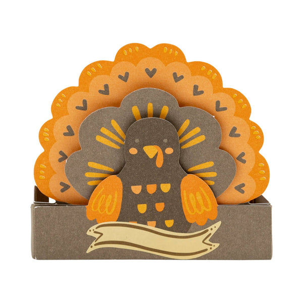 Turkey Thanksgiving Table Place Cards | Oh So Fancy Party